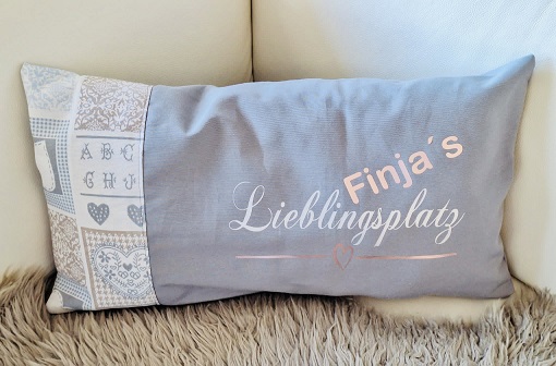 Kissen, personalisiert & eigene Herstellung