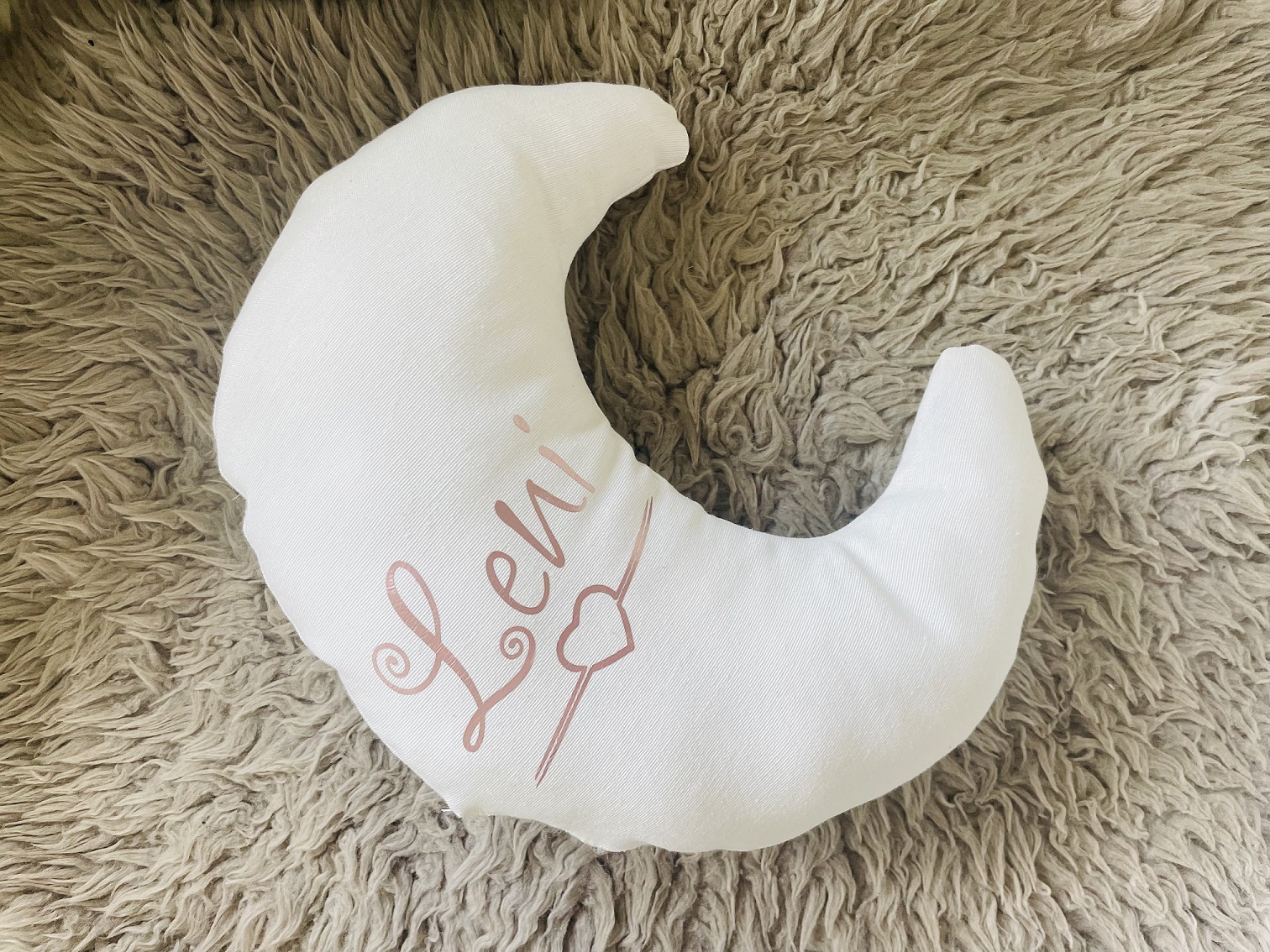 Mond-Kissen, eigene Herstellung